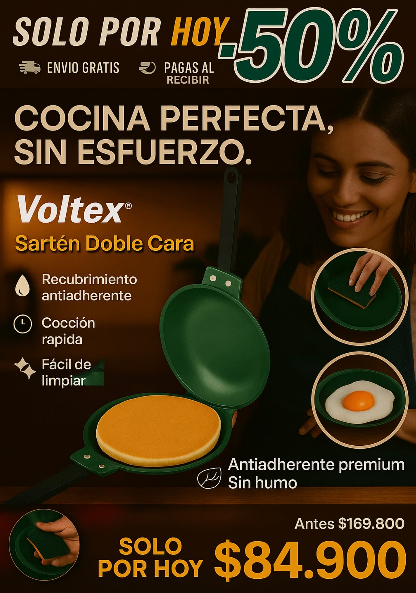 VOLTEX® COCINA PERFECTA, SIN ESFUERZO